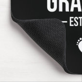 1st Time Grandpa Est 2026 New First Grandpa 2026  マウスパッド (コーナー)