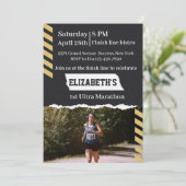 1st Ultra Marathon Runner First Running Party 招待状 (スタンド正面)