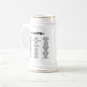 1stCPBビールSteine ビールジョッキ (正面左)
