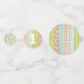 1thバースデーシャビーシックバラ素朴ウッドフローラ コンフェッティ (裏面)