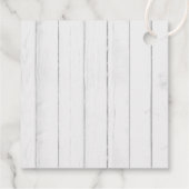 1thバースデーハッピーキャンパー子供の誕生日パーティー フェイバータグ (裏面)