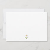 1thバースデーバプテスマデイジーリース 招待状 (裏面)