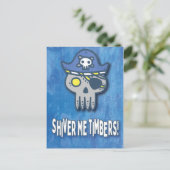 1thバースデーパーティーパイレーツテーマ ポストカード (スタンド正面)