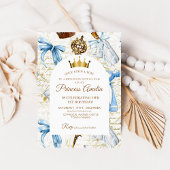 1th誕生日おとぎ話プリンセスガーリー誕生日 招待状