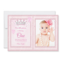 1th誕生日ガールズバルーンピンク写真