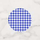 1th誕生日ブルージンジャムバルーン&写真 コンフェッティ (スモール正面)