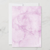 1th誕生日マジカルフェアリーフローラガーデンピクシー 招待状 (裏面)