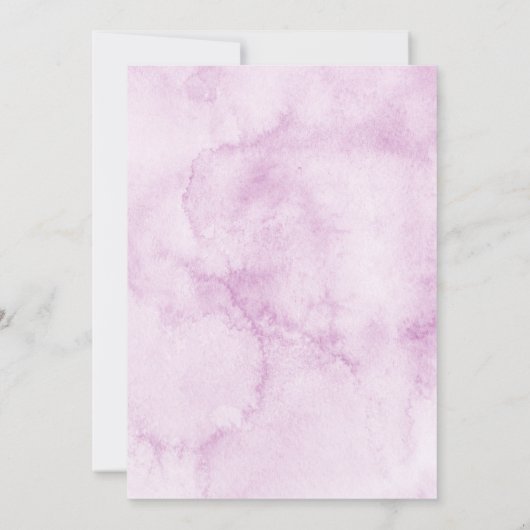 1th誕生日マジカルフェアリーフローラガーデンピクシー 招待状 (裏面)