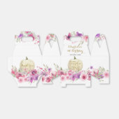 1th誕生日リトルカボチャフローラありがとう フェイバーボックス (折り畳みなし)