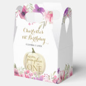 1th誕生日リトルカボチャフローラありがとう フェイバーボックス (オープン)