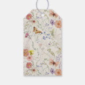 1th誕生日ワイルド&オンディーエルフルテラコッタサンキュー ギフトタグ (裏面)