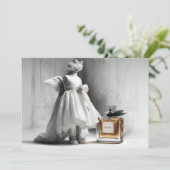 1th Birthday Angel Dress & Perfume Art 招待状 (スタンド正面)