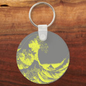 1thegreatwavedblackbig-003 キーホルダー (正面)