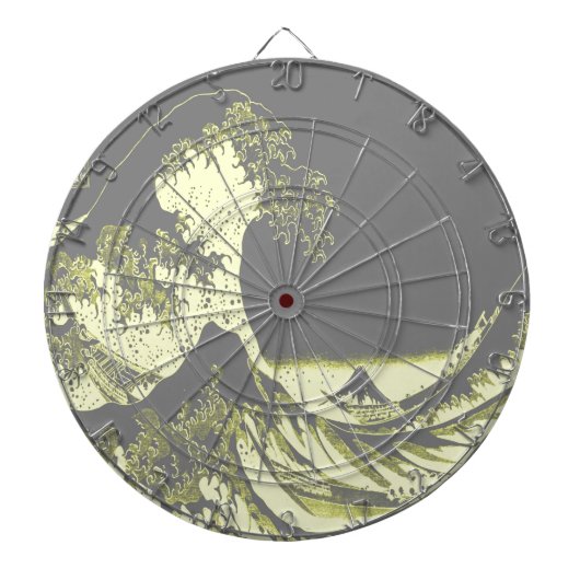 1thegreatwavedblackbig-003 ダーツボード (正面)