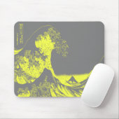 1thegreatwavedblackbig-003 マウスパッド (マウス)