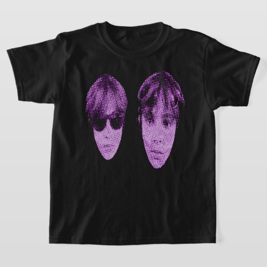 1v0のティー tシャツ (レイダウン)