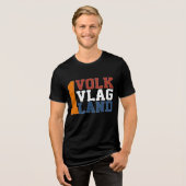 1VolkVlagLand トライブレンドＴシャツ (正面全面)