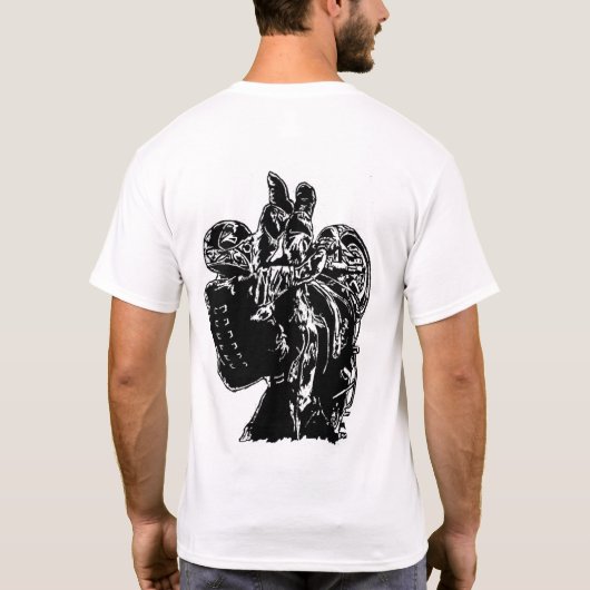 1wheelfelons造りあなた自身の句 tシャツ (裏面)