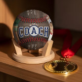 野球コーチへの贈り物 – #1 Coach in Blue 野球ボール | Zazzle.co.jp