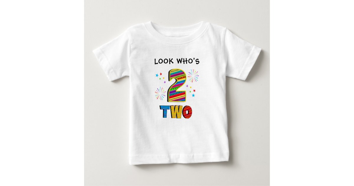 2大誕生日おもしろい花火大会 ベビーtシャツ Zazzle Co Jp