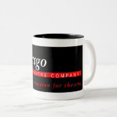 2ある調子を与えられたマグ ツートーンマグカップ (正面右)