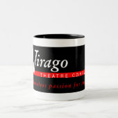 2ある調子を与えられたマグ ツートーンマグカップ (中央)