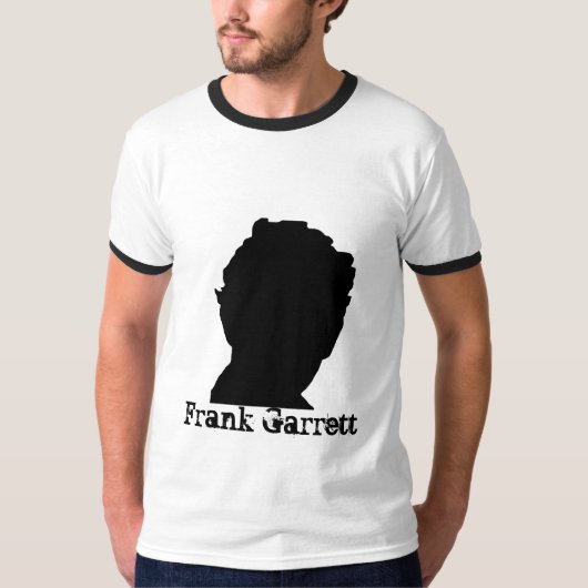 2ある調子を与えられた率直なGarrett Tシャツ (正面)