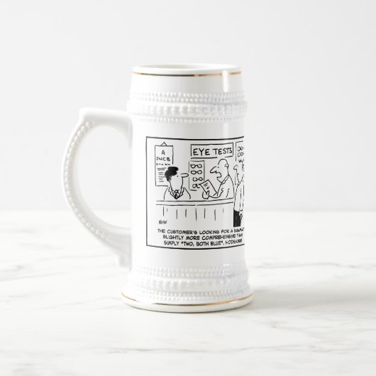2おもしろいをテーマにした漫画をパーソナライズする。 ビールジョッキ (左)