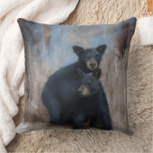 2が付いている装飾用クッション小熊 クッション (ブランケット)