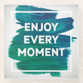 2それをすることができます ガラスコースター (正面)