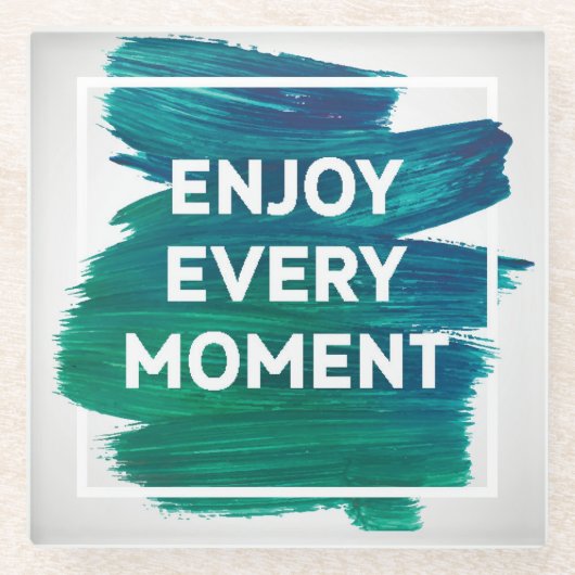 2それをすることができます ガラスコースター (正面)