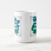 2それをすることができます コーヒーマグカップ (中央)