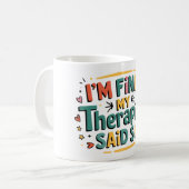 2だ素晴らしよ コーヒーマグカップ (正面左)