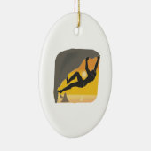 2つに上る石 セラミックオーナメント (右)