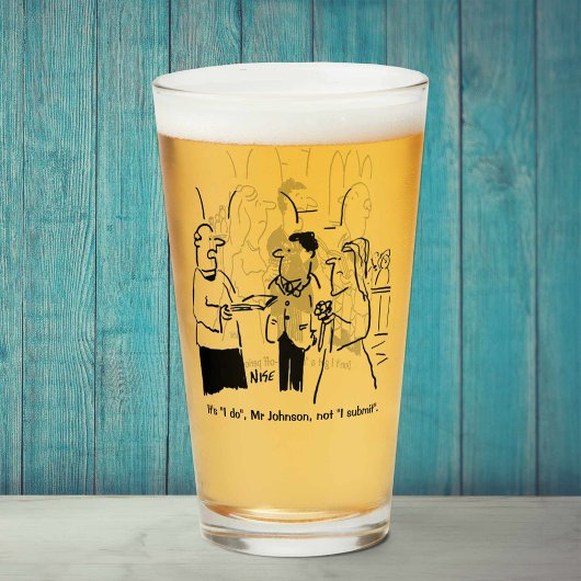 2つのおもしろいの結婚マンガと結婚マンガ タンブラーグラス