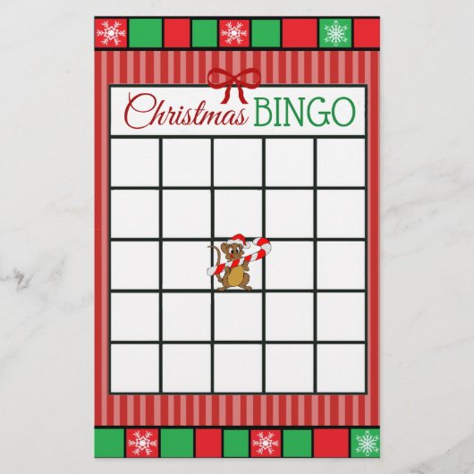 2つのおもしろいクリスマスゲームフライヤー (正面)