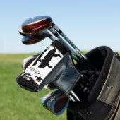 2つのおもしろい踊りブラックベアーズフクロウ ゴルフヘッドカバー (インサイチュ)