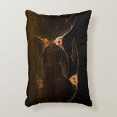 2つのこうもり飛んでいる、アリゾナ アクセントクッション (正面(垂直))