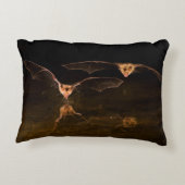 2つのこうもり飛んでいる、アリゾナ アクセントクッション (裏面)