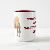 2つのこぶのラクダ マグカップ (中央)