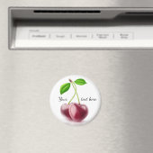 2つのさくらんぼハート マグネット (インサイチュ (食洗機))