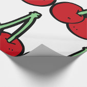 2つのさくらんぼ ラッピングペーパー