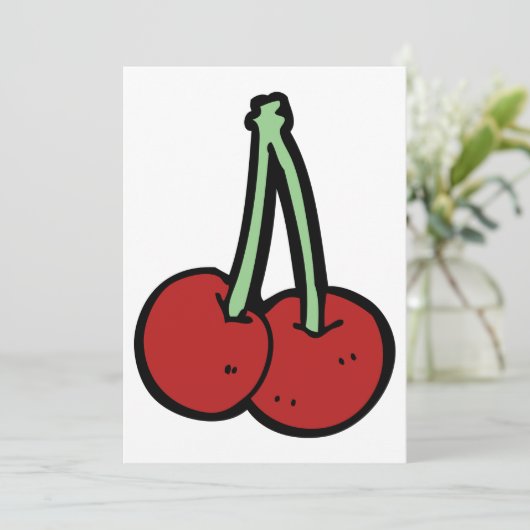 2つのさくらんぼ 招待状 (スタンド正面)