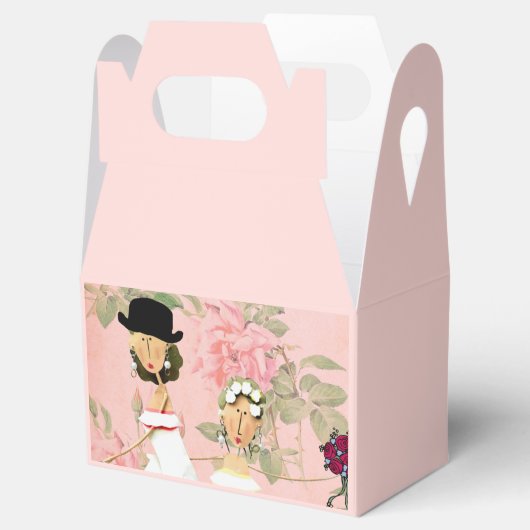 2つのつばきギフトボックス フェイバーボックス (オープン)