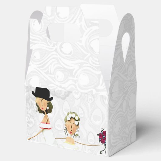 2つのつばきギフトボックス フェイバーボックス (オープン)