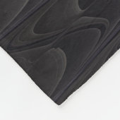 2つのらせん状カラフルモダン抽象芸術フラクタル フリースブランケット (角)