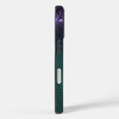 2つのらせん状カラフルモダン抽象芸術フラクタル Case-Mate iPhoneケース (裏面 / 右)