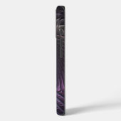 2つのらせん状カラフルモダン抽象芸術フラクタル Case-Mate iPhoneケース (裏面 / 左)