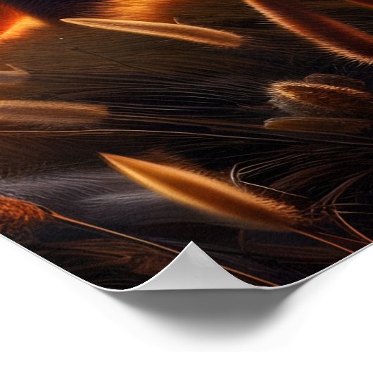 2つのアアルドヴァルクテンダーアンテーター母性愛 ポスター (角)