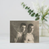 2つのアスリート ポストカード (スタンド正面)